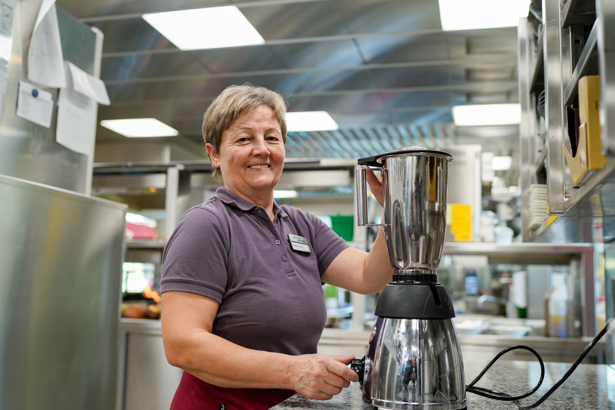 Andelka Andric, Küchenhilfe